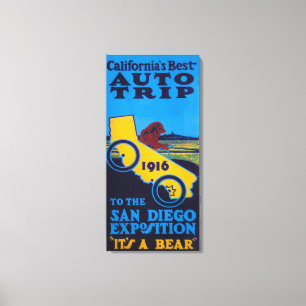 Promotie-Poster uitbreiden Canvas Afdruk