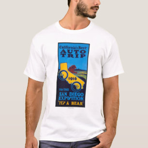Promotie-Poster uitbreiden T-shirt