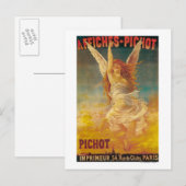 Promotie-Poster voor Affiches-Pichot Briefkaart (Voorkant / Achterkant)