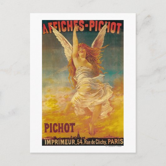 Promotie-Poster voor Affiches-Pichot Briefkaart (Voorkant)