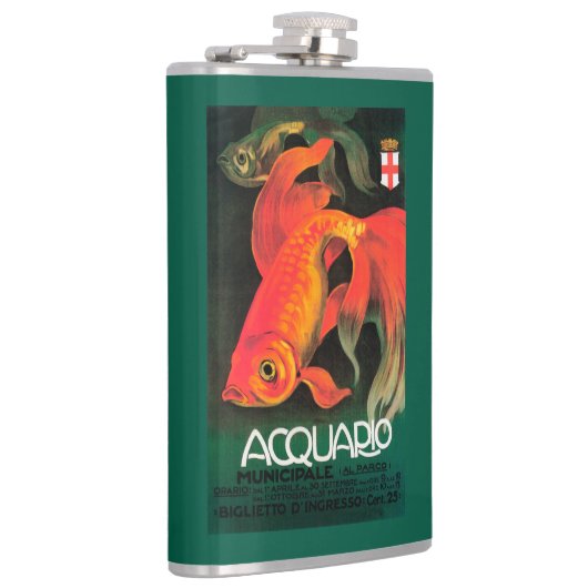 Promotie-Poster voor aquarium en stedelijk park Heupfles (Rechts)