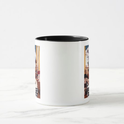 Promotie-Poster voor Downhill Club Mok (Midden)