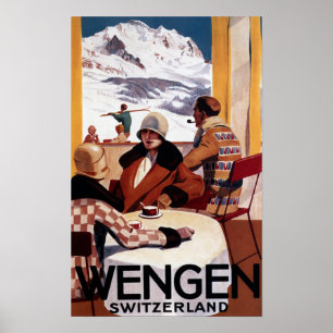 Promotie-Poster voor Downhill Club Poster