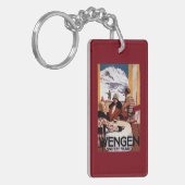 Promotie-Poster voor Downhill Club Sleutelhanger (Voorkant Links)