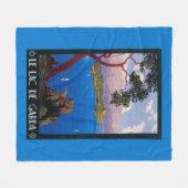 Promotie-Poster voor het Gardawmeer Fleece Deken (Voorkant (Horizontaal))