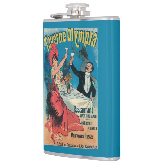 Promotie-Poster voor Taverne Olympia Heupfles (Links)