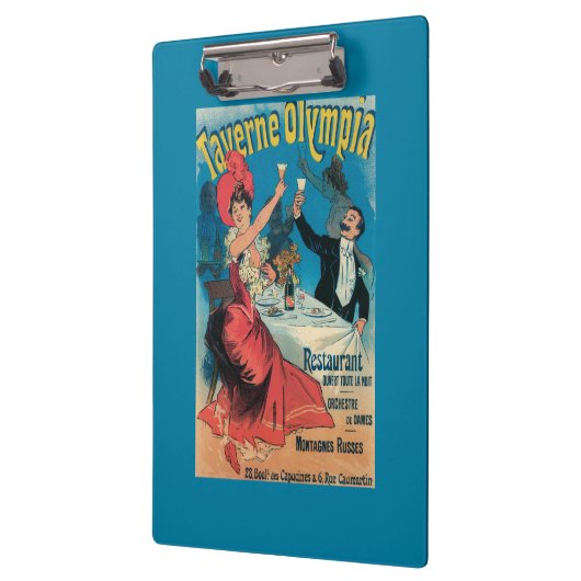 Promotie-Poster voor Taverne Olympia Klembord (Links)