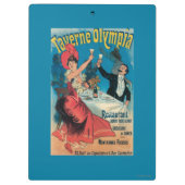 Promotie-Poster voor Taverne Olympia Klembord (Achterkant)