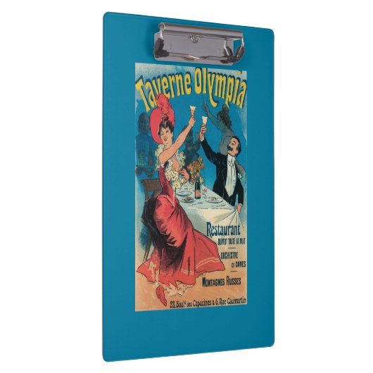 Promotie-Poster voor Taverne Olympia Klembord (Rechts)