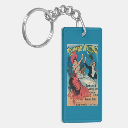 Promotie-Poster voor Taverne Olympia Sleutelhanger (Voorkant Links)