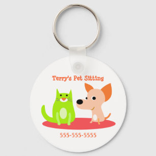 Promotie-Sleutelhanger voor Pet Sitter Sleutelhanger