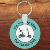 Promotie-Sleutelhangers voor een scootermobiliteit Sleutelhanger (Voorkant)