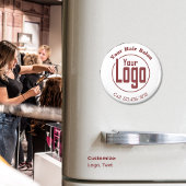 Promotie SMB Logo Bedrijfsnaam Telefoonnummer Magneet