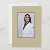 Promotie symbool van de Doctor of Pharmacy School Aankondiging (Achterkant)