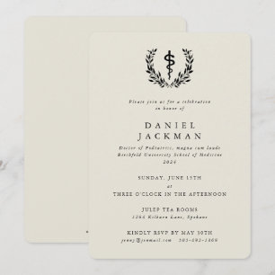 Promotie tot arts/Black Asclepius Medische Faculte Kaart