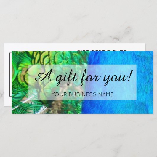 Promotie van activiteiten in het kader van het act (Voorkant / Achterkant)