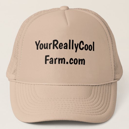 Promotie van boerderij, boerderij, ranch, boerenge trucker pet (Voorkant)