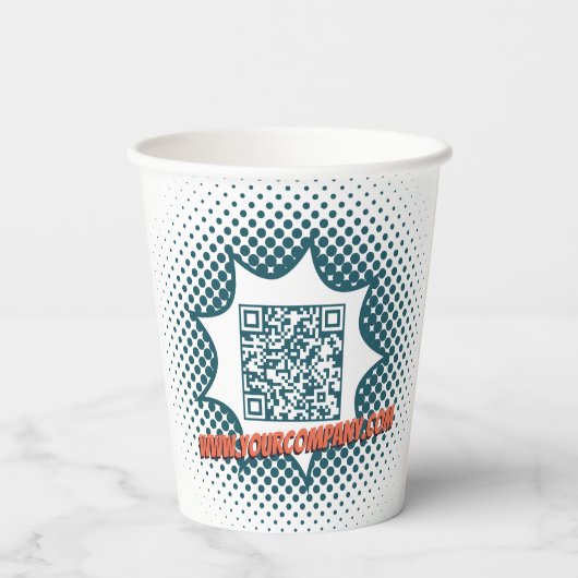 Promotie van de House Cleaning Service Papieren Bekers (Achterkant)