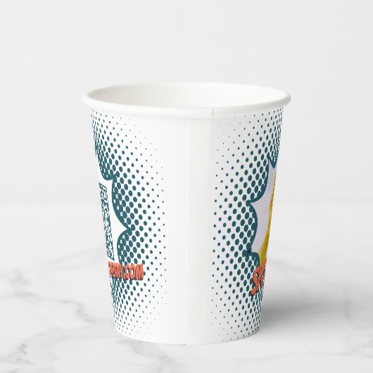 Promotie van de House Cleaning Service Papieren Bekers (Rechts)