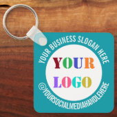 Promotie van de Logo van de Sleutelhanger van het  (Voorkant)