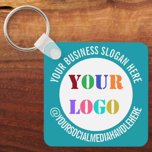 Promotie van de Logo van de Sleutelhanger van het (Voorkant)