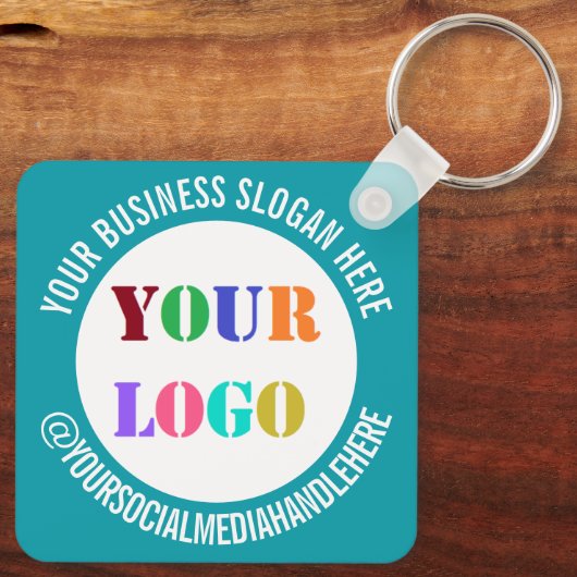 Promotie van de Logo van de Sleutelhanger van het  (Achterkant)