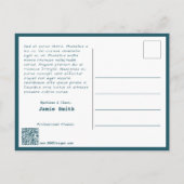 Promotie van de schoonmaakservice van het huis Har Briefkaart (Achterkant)