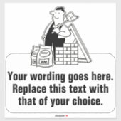 Promotie van General House Builder Sticker (Vel)