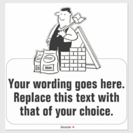 Promotie van General House Builder Sticker