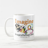 Promotie van ImagineMermaid.com Koffiemok (Links)