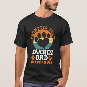 Promotie van Lowchen Dad Funny Petit Chien Lion H T-shirt