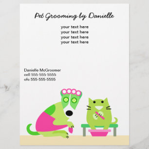 Promotie van Pet Groomer Flyer