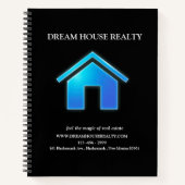 Promotie van Real Estate Realtor Notitieboek (Voorkant)