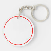 Promotie van restaurants voor zeevruchten sleutelhanger (Achterkant)