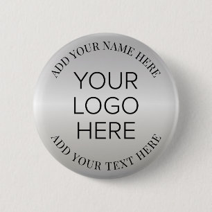 Promotie voor Business Company Logo Ronde Button 5,7 Cm