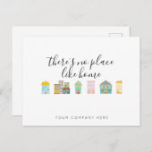 Promotie voor de verkoop van onroerend goed briefkaart (Voorkant / Achterkant)