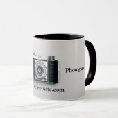 Promotie voor fotografie mok (Voorkant rechts)