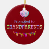 Promotie voor grootouders, viering keramisch ornament (Voorkant)