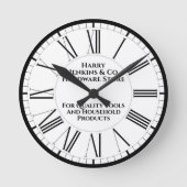 Promotie voor hardware-winkel ronde klok (Voorkant)