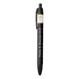 Promotie voor medisch thema zwarte inkt pen