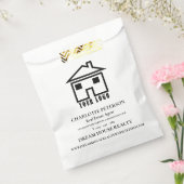 Promotie voor Real Estate Agent Adverteren Bedankzakje (Gezegeld)