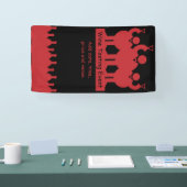 Promotie wijnproeverij-evenement spandoek (Beurs)