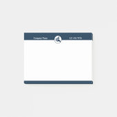 Promotie Witte Blauwe Post-it Notities Post-it® Notes (Voorkant)