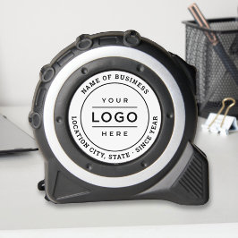 Promotie Witte Custom Business Logo Branded Rolmaat