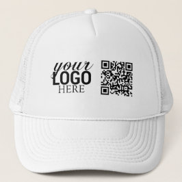 Promotie zakelijke Logo QR-code Personeel Trucker Pet
