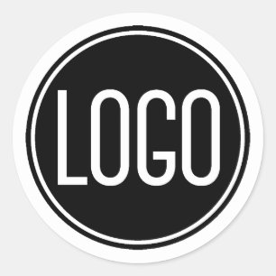Promotie zakelijke Logo Ronde Sticker