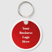 Promotie zakelijke Logo | Sleutelhanger van metaal (Voorkant)