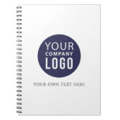 promotieacties voor aangepast bedrijf logo notitieboek (Voorkant)