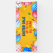 Promotiebanner voor paasverkoop spandoek (Verticaal)