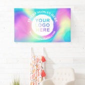 Promotiebanner voor uw zakelijke Logo Spandoek (Insitu)